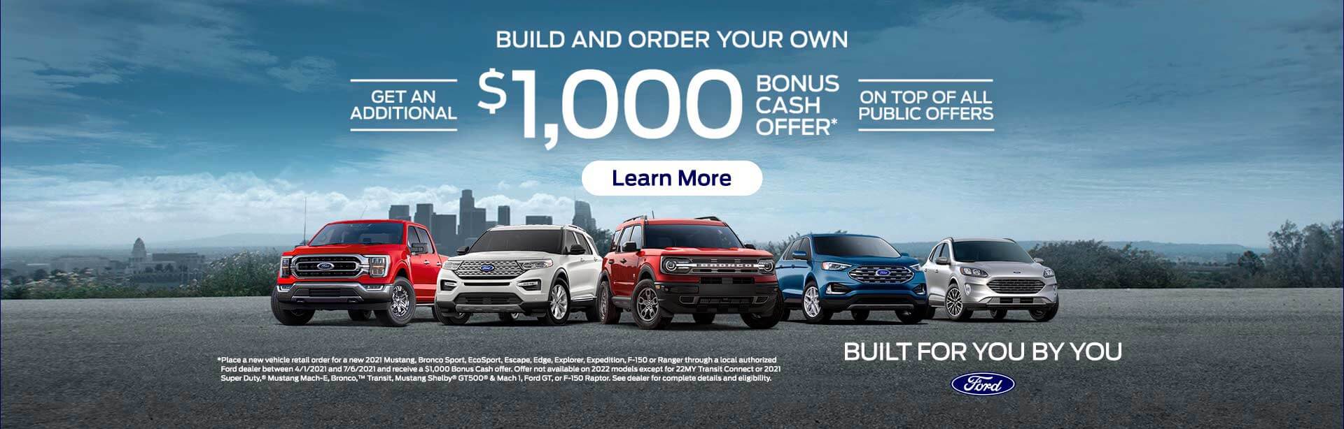 Build And Order Your Own Vehicles